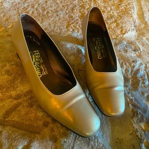 Ferragamo kitten heels